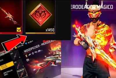 imagen del arma woodpecker merodeado evolutiva de free fire 2024