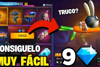Pasos para conseguir la MP5 CONEJO DE DULCE en Free Fire 2024