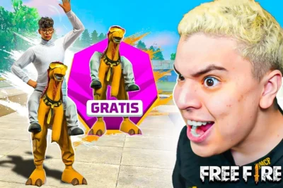 skin de free fire llamada conjunto camello