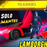 ▶️ COMO CONSEGUIR el EMOTE DERRAPE EN LAMBORGUINI de la RULETA MAGICA de FREE FIRE 2024