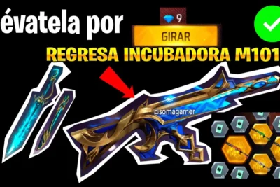 COMO CONSEGUIR la SCAR ASTRO DE LUZ de la RULETA MAGICA de FREE FIRE 2024