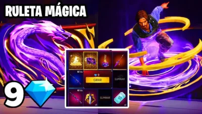 EMOTE AURA de DRAGON de la RULETA MAGICA
