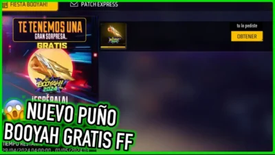 ASI PODRAS CONSEGUIR EL PUÑO ESTILO BOOYAH de la TORRE DE TOKENS en FREE FIRE 2024