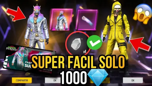 PASOS PARAR CONSEGUIR el PAQUETE SUEÑO MAGICO del Evento RULETA MAGICA en FREE FIRE 2024